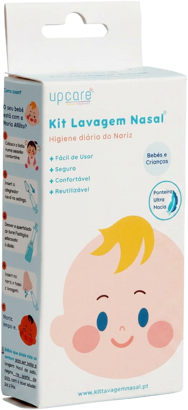 Kit de Lavagem Nasal UpCare